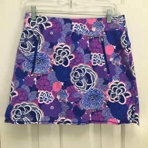 NWT T by Talbots floral athleisure skort - size medium petite